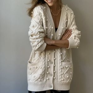 Aritzia Alps Cardigan in Rose Blush